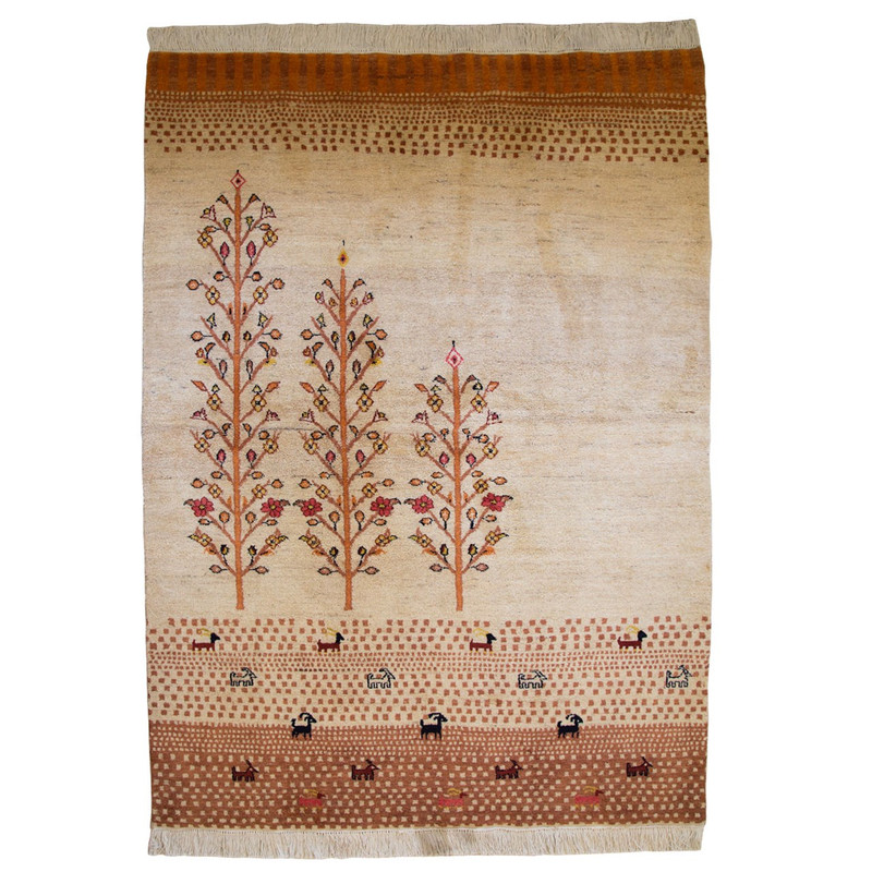 گبه دستباف سه متری کد HRAS1