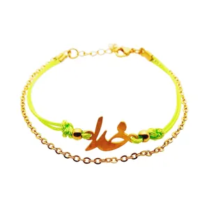 دستبند زنانه طرح خدا مدل 327DSZ