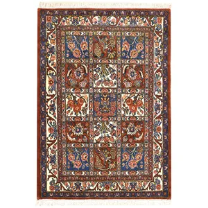 فرش دستبافت ذرع و نیم گالری نور کد H1306