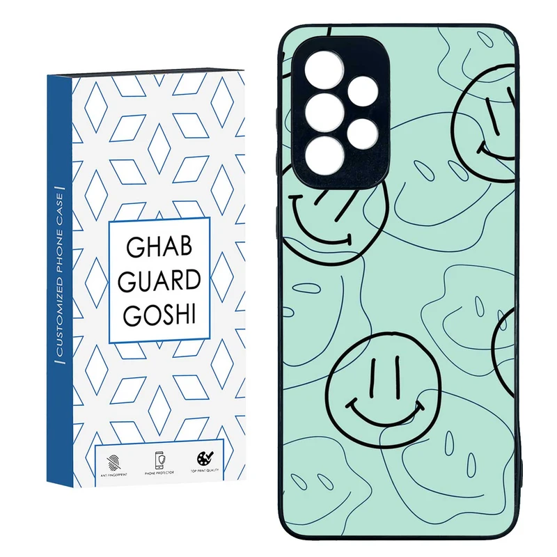 کاور قاب گارد گوشی طرح خوشحال کد TPU-245 مناسب برای گوشی موبایل سامسونگ  GALAXY A33  