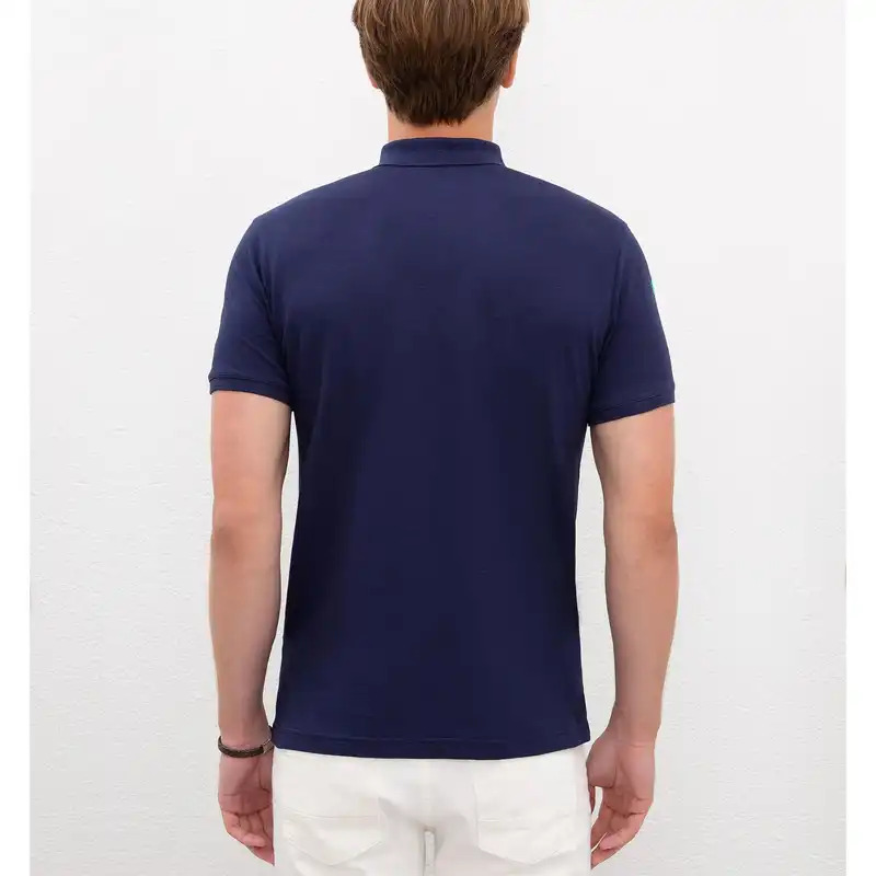 پولوشرت آستین کوتاه مردانه یو اس پولو مدل NV4301STON