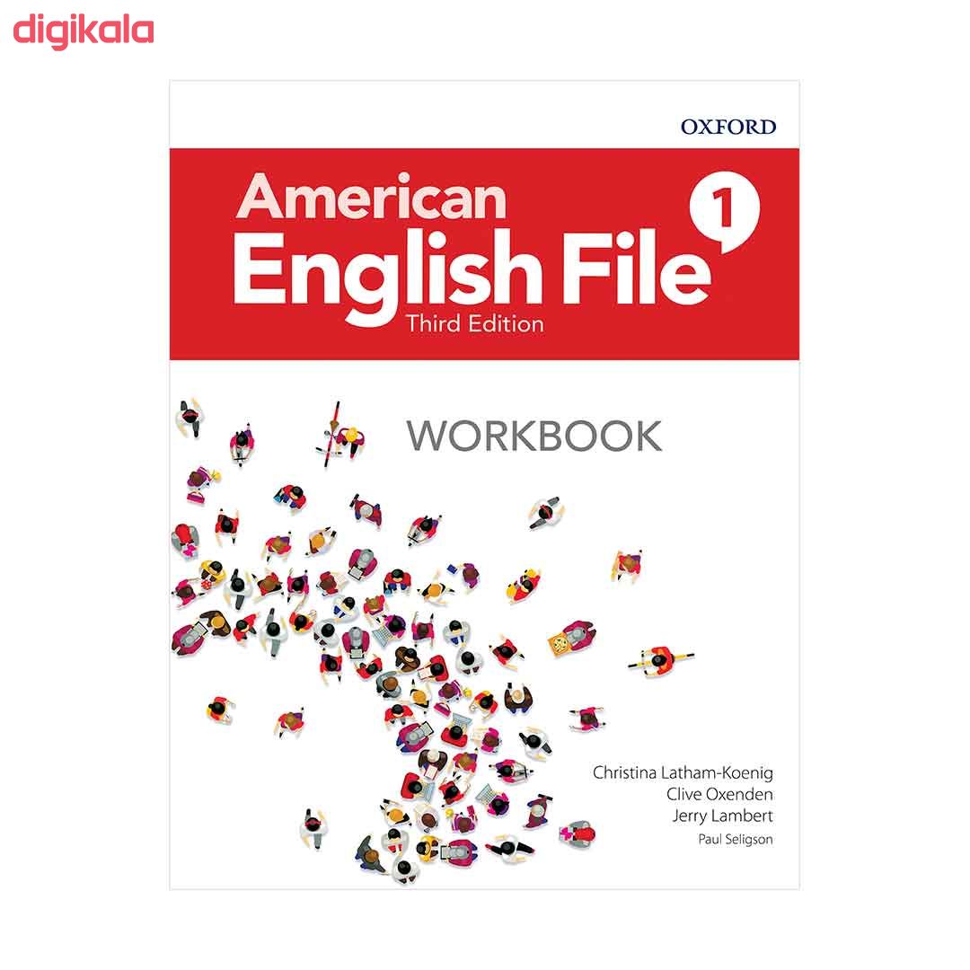  خرید اینترنتی با تخفیف ویژه کتاب American English File 1 3rd edition اثر جمعی از نویسندگان انتشارات اکسفورد 