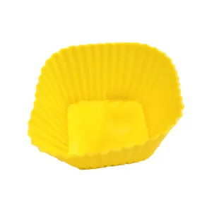 کپسول کاپ کیک و ژله مدل مربع مجموعه 6 عددی