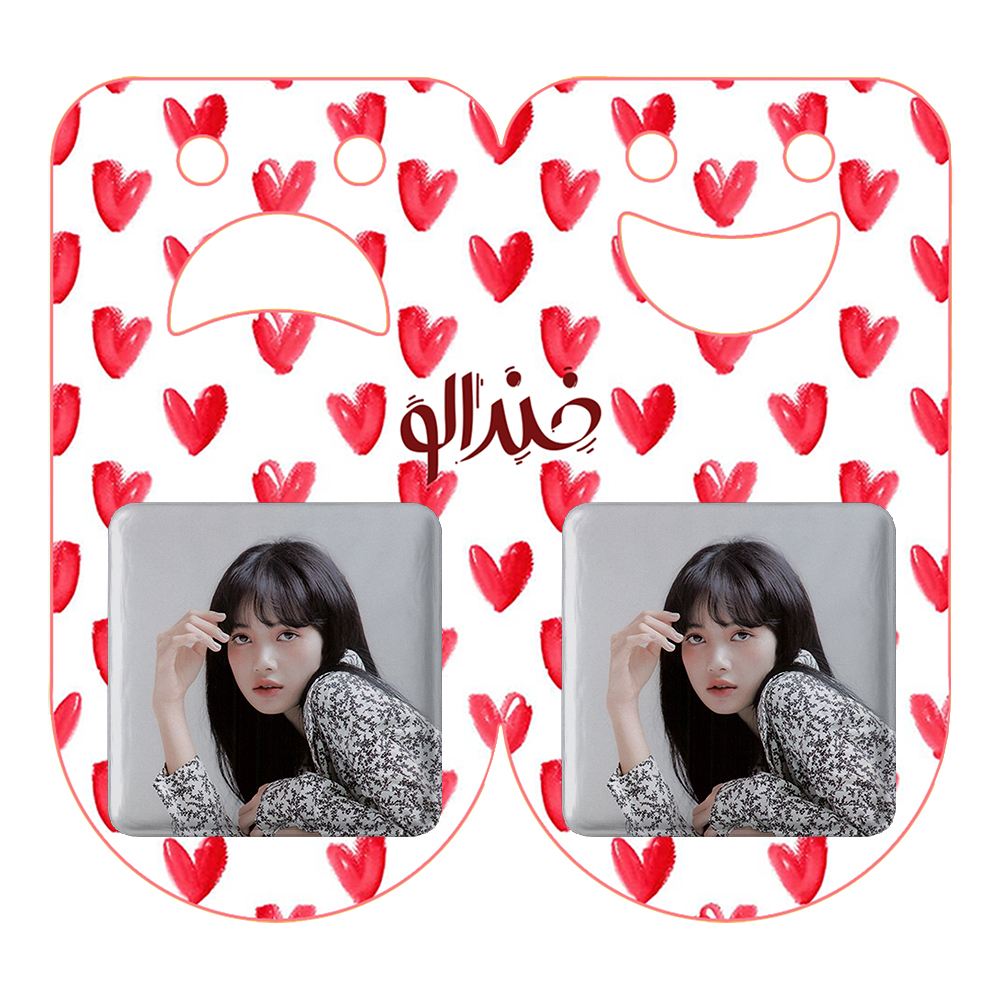 پیکسل خندالو مدل لیسا بلک پینک کد 14343 به همراه مگنت