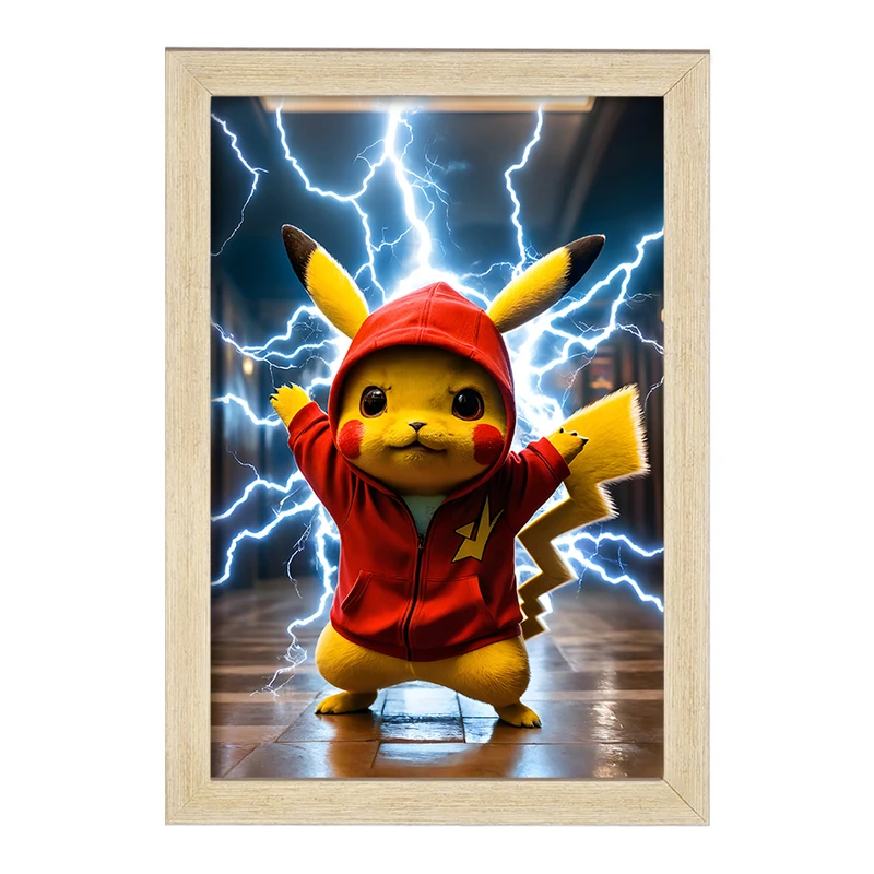 تابلو خندالو مدل انیمه پوکمون (pokemon) کد F5586