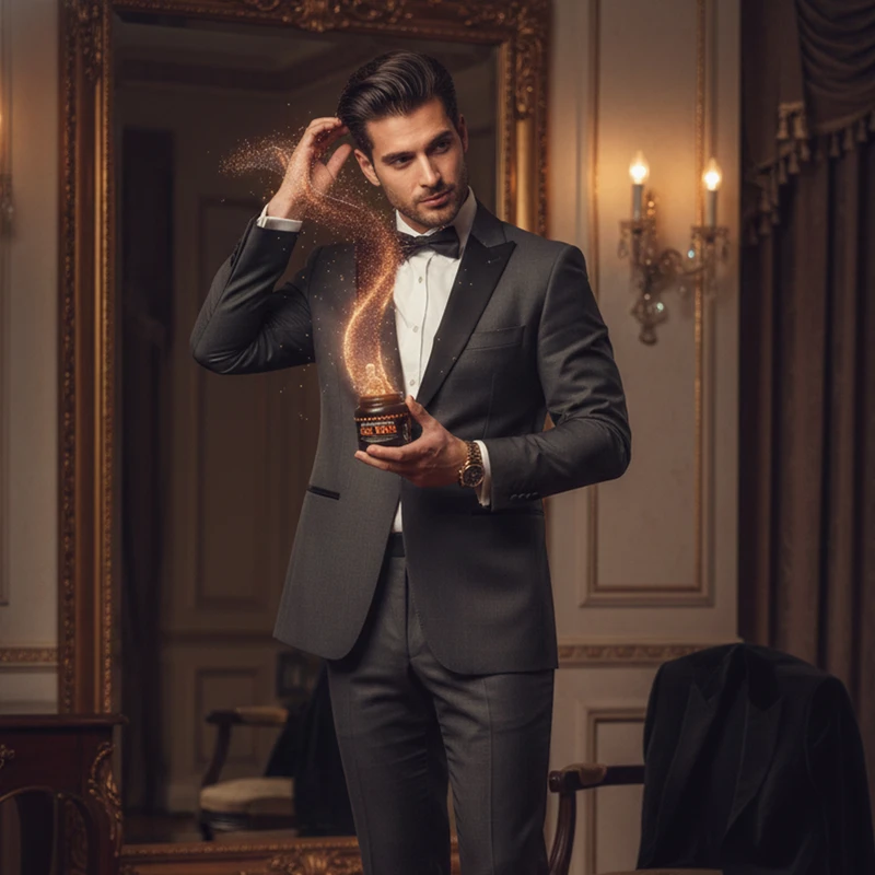 عکس شماره 8 : ژل واکس مو افجه مدل red 07 حجم 120 میلی-لیتر مجموعه 2 عددی