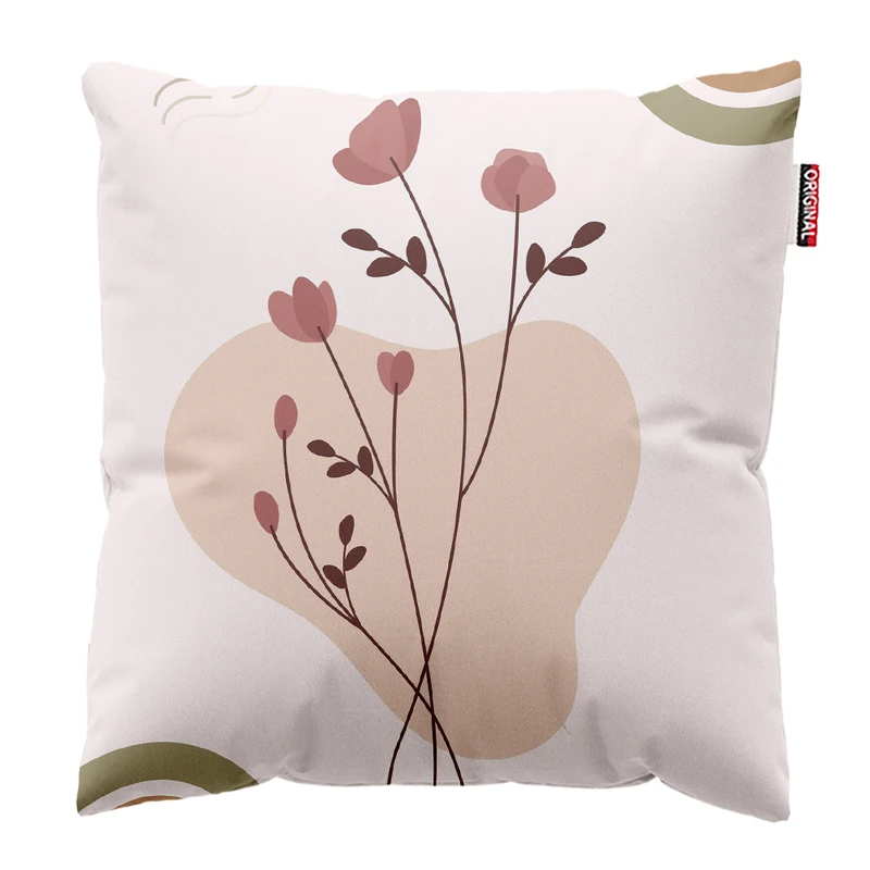 کوسن پاد آفرین مدل بوهو طرح مینیمال کد PK402840 سایز 40*40 سانتی متر