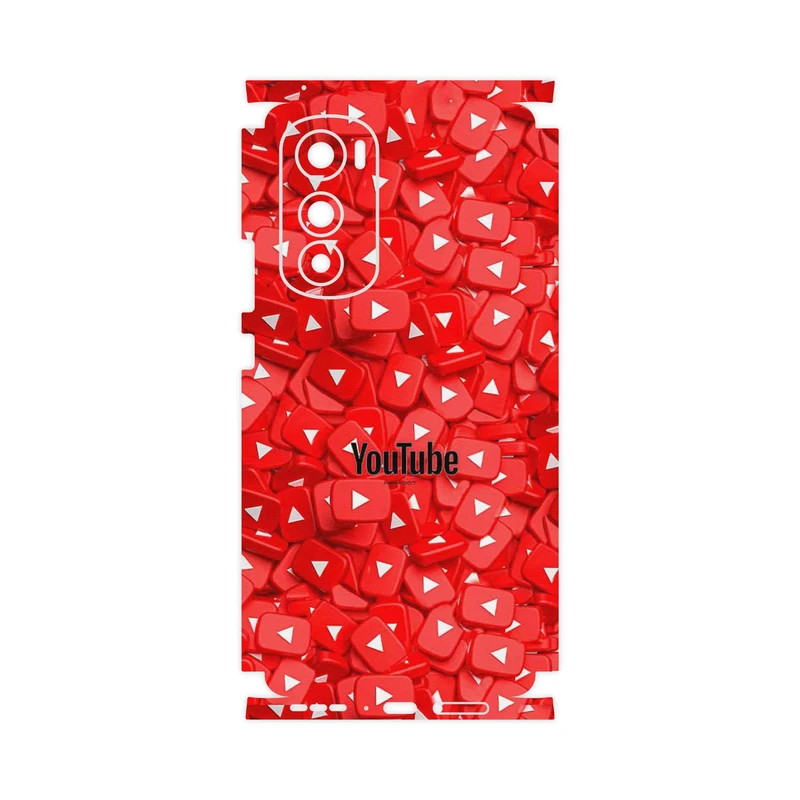 برچسب پوششی ماهوت مدل Youtube-FullSkin مناسب برای گوشی موبایل موتورولا Edge 30