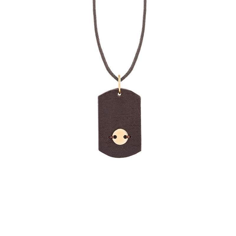 گردنبند طلا 18 عیار مردانه کیا گالری مدل AN064