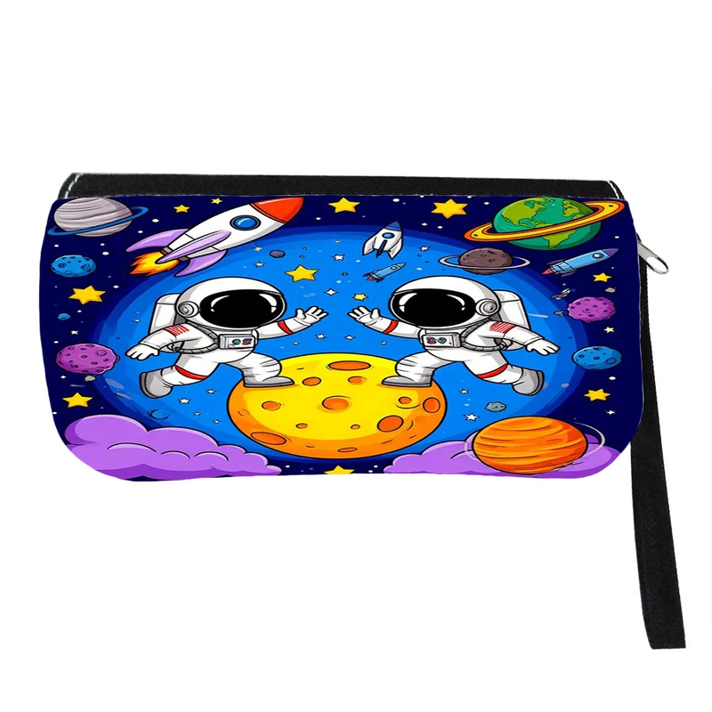 جامدادی پاد آفرین مدل فانتزی طرح فضانورد ماه و ستاره کد p701