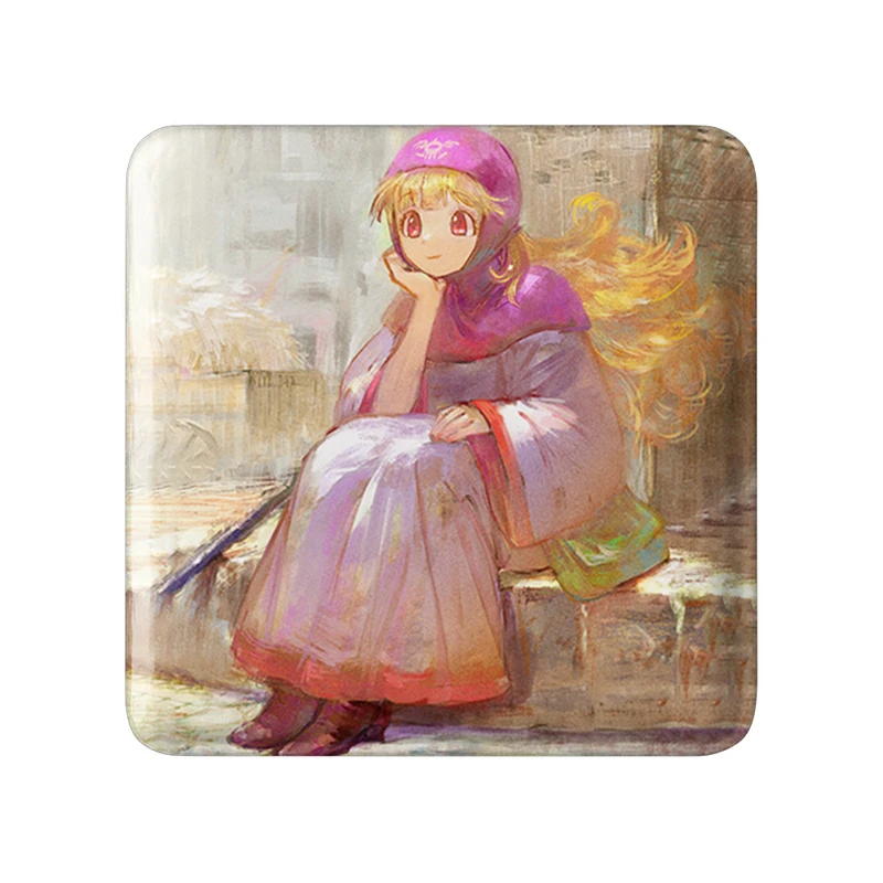 پیکسل خندالو طرح بازی دراگون کوئست (Dragon Quest) مدل مربعی کد 35221