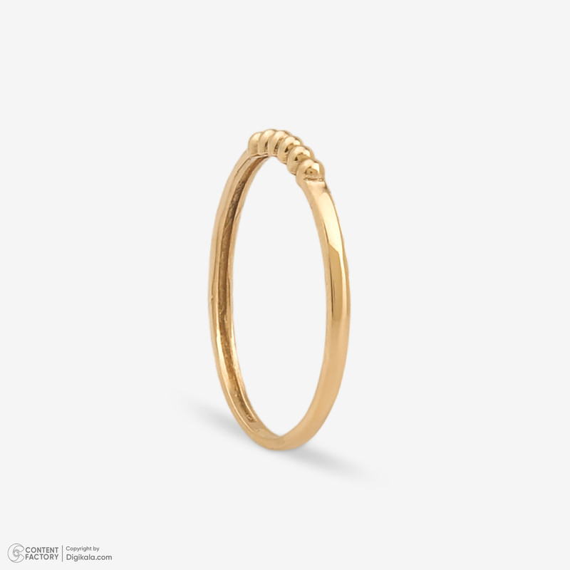 انگشتر طلا 18 عیار زنانه حافا گلد مدل R409 - 6