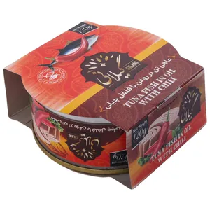 کنسرو ماهی تن در روغن با فلفل چیلی گیلانی 120 گرم 