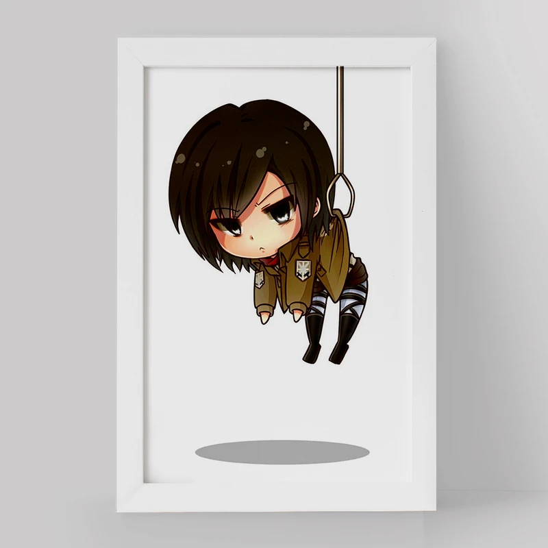تابلو خندالو مدل میکاسا انیمه اتک آن تایتان Attack on Titan کد 18561