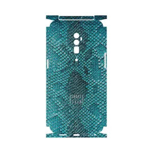 MAHOOT Blue Snake Skin-FullSkin Cover Sticker for Oppo RENO 10X