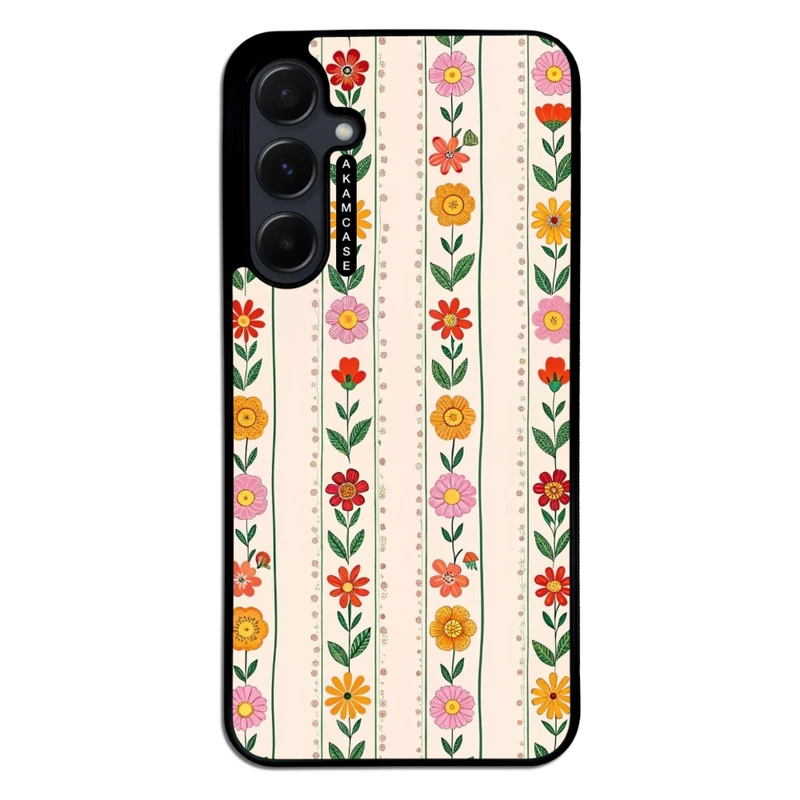 کاور آکام مدل AMC-WSGA55-FLOWERS-30 مناسب برای گوشی موبایل سامسونگ Galaxy A55