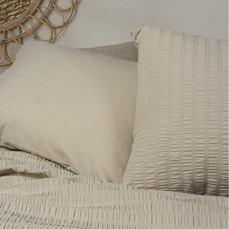 سرویس روتختی کاتن باکس مدل liny Sungai bej دو نفره 6 تکه