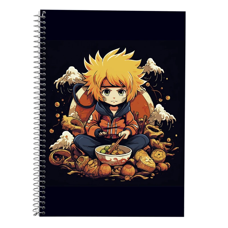 دفتر لغت 50 برگ مدوپد طرح Naroto کد DF11084