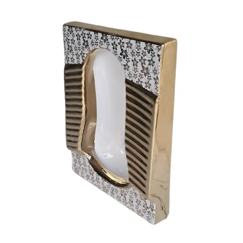 توالت‌ زمینی مدل ریملس طرح خط کج