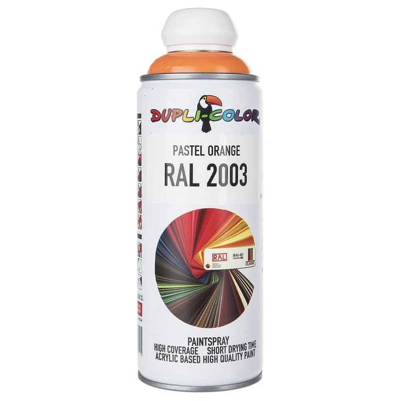 اسپری رنگ نارنجی دوپلی کالر مدل RAL 2003 حجم 400 میلی لیتر