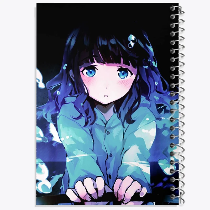 دفتر لیست خرید 50 برگ خندالو طرح دختر انیمه ای کد 18021