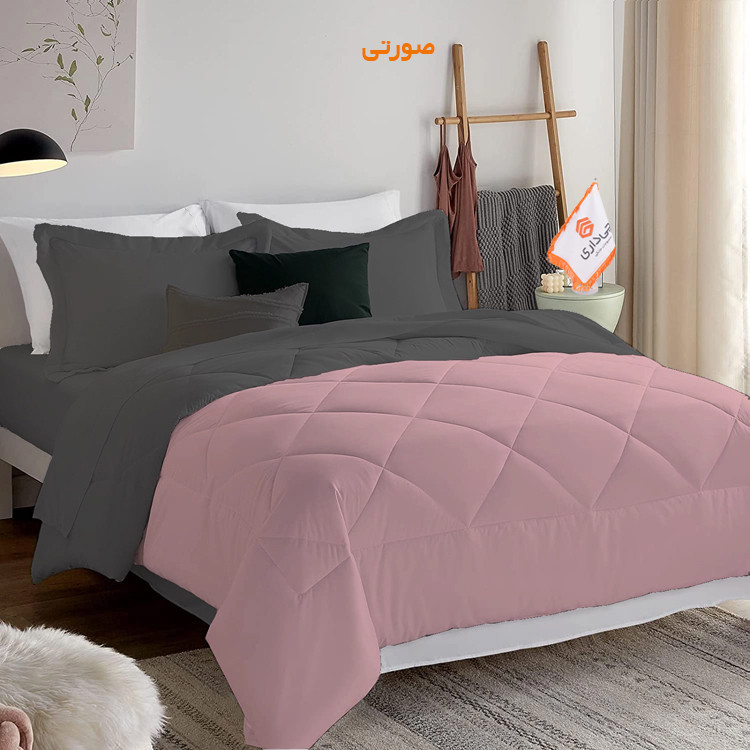 لحاف چیداری مدل دورو دونفره سایز 220x240 سانتی متر