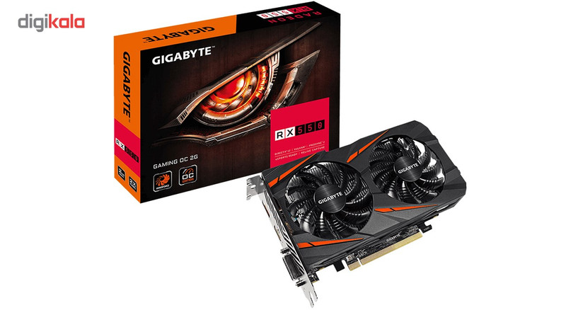 کارت گرافیک گیگابایت مدل GV-RX550GAMING OC-2GD 3