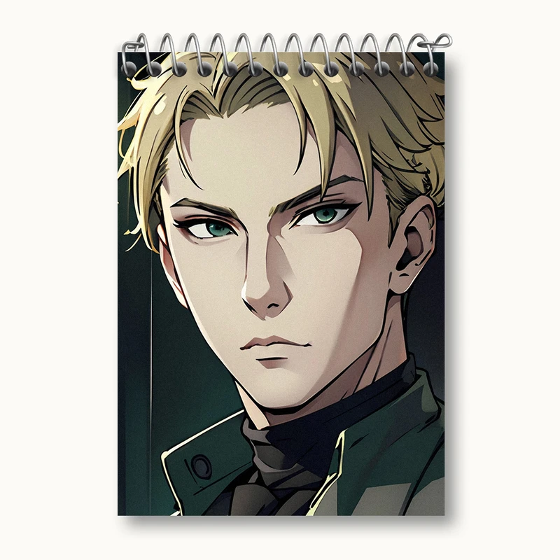 دفتر یادداشت 50 برگ خندالو طرح لوید فورگر انیمه اسپای ایکس کد N4273