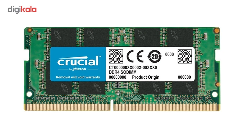 عکس شماره 2 : رم لپ تاپ کروشیال مدل ddr4 2400mhz ظرفیت 8 گیگابایت