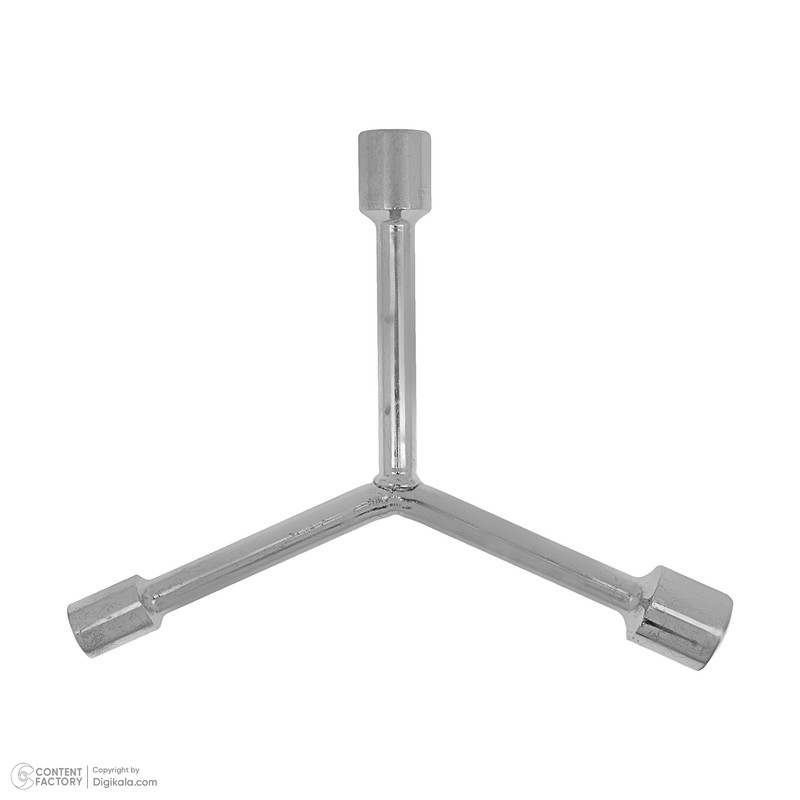 آچار بکس سه پر مدل دسته کوتاه سایز 9، 11، 13، 8، 10، 12 میلی متر بسته 2 عددی