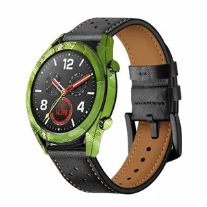 MAHOOT Green-Crystal-Marble Cover Sticker for Huawei Watch GT Smartwatch