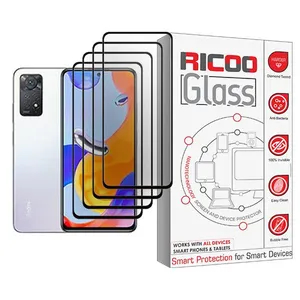 Ricoo Glass MIX004 Screen Protector For Xiaomi Redmi Note 11 Pro Pack Of 4