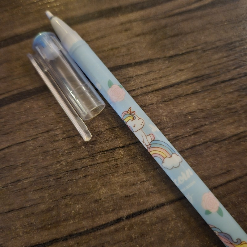 روان نویس مدل پاکن دار طرح یونیکورن رنگین کمانی