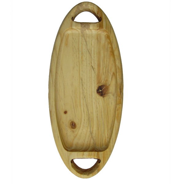 سینی مدل چوبی دسته دار کدSKK02