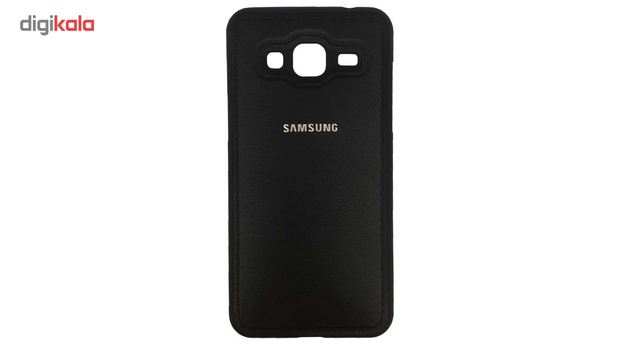کاور ژله ای طرح چرم مناسب برای گوشی موبایل سامسونگ Galaxy J310/J3 2016