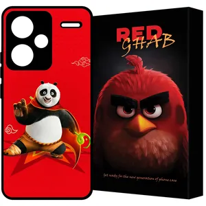  RED GHAB RCHAPN13PL Cover For Xiaomi Redmi Note 13 Pro Plus