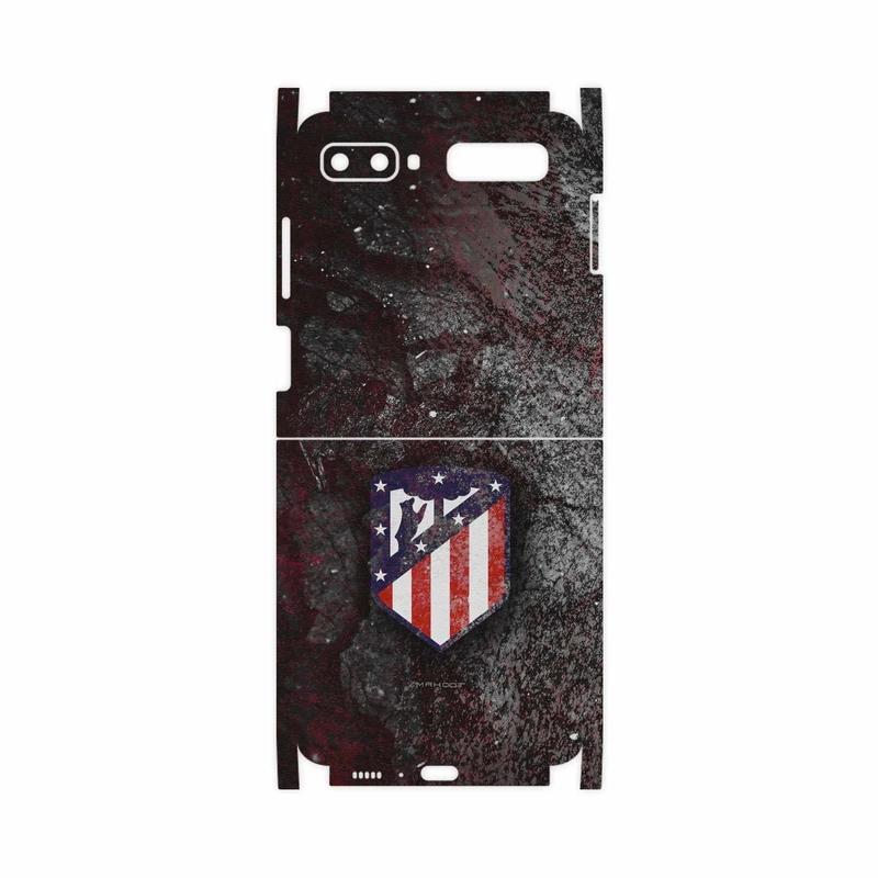 برچسب پوششی ماهوت مدل Atletico-de-Madrid-FullSkin مناسب برای گوشی موبایل سامسونگ Galaxy Z Flip