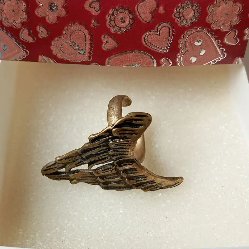 انگشتر مدل بال فرشته کد 34-BRG