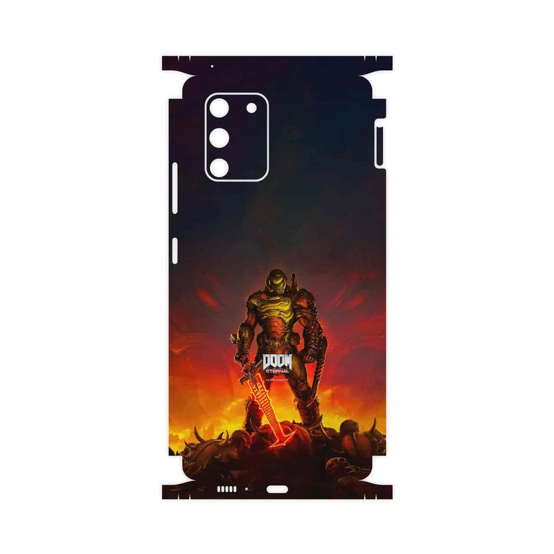 برچسب پوششی ماهوت مدل DOOM Game Series-FullSkin مناسب برای گوشی موبایل سامسونگ Galaxy S10 Lite