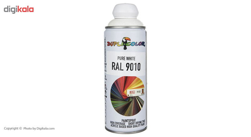 اسپری رنگ سفید دوپلی کالر مدل RAL 9010 حجم 400 میلی لیتر اسپری رنگ سفید دوپلی کالر مدل RAL 9010 حجم 400 میلی لیتر