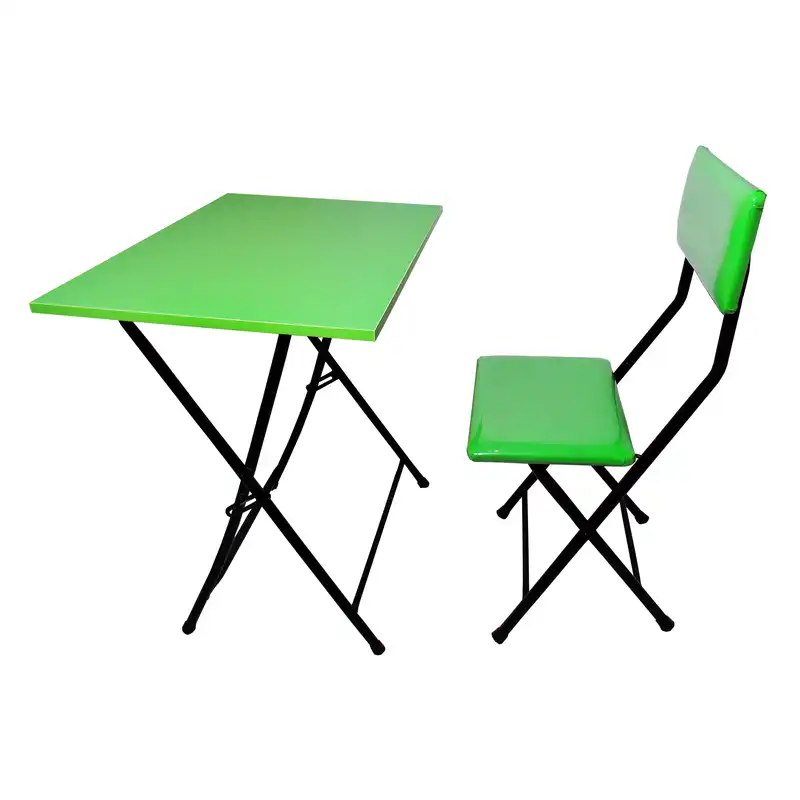 ست میز تحریر و صندلی میزیمو مدل تاشو کد 606