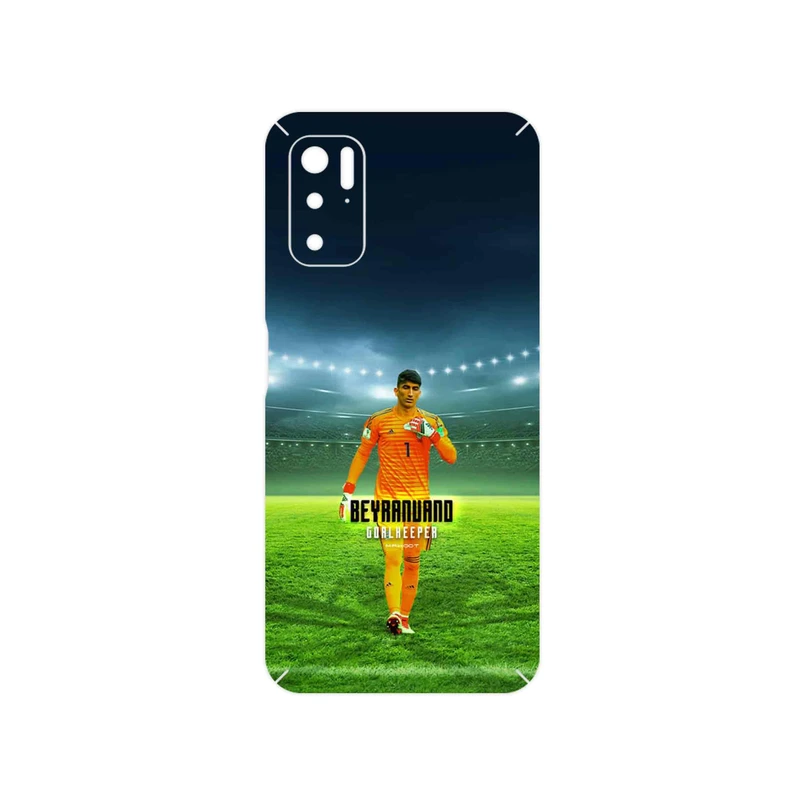 برچسب پوششی ماهوت مدل Alireza Beiranvand مناسب برای گوشی موبایل شیائومی Poco M3 Pro 5G