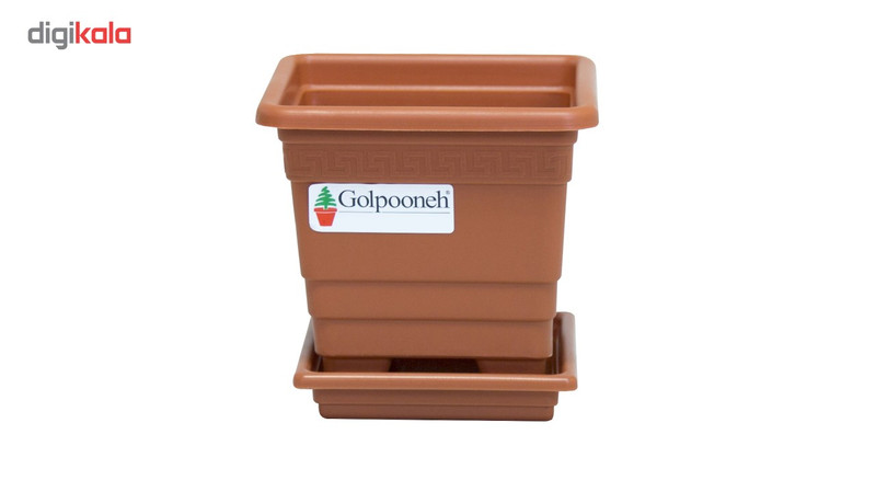 گلدان گلپونه مدل F114 مجموعه 2 عددی