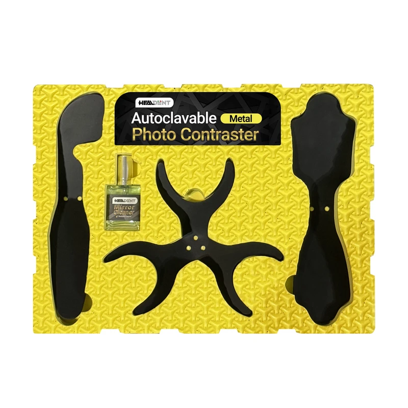 کیت فتوکنتراستر فلزی منعطف هیلدنت مدل Autoclave بسته ۴ عددی