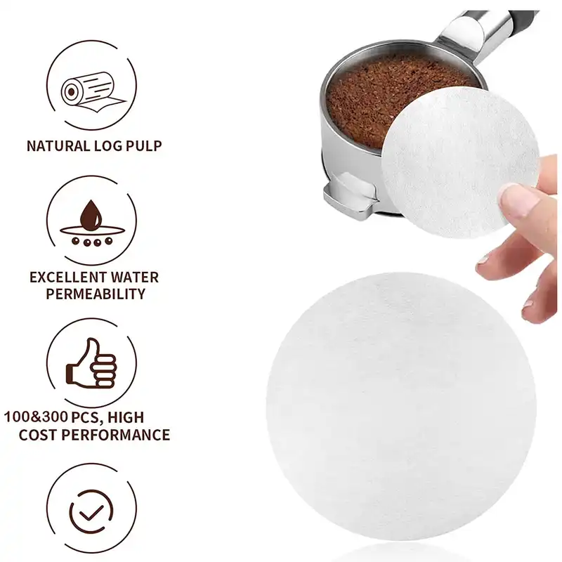 فیلتر قهوه مدل کاغذی  اسپرسو  51  بسته 100 عددی