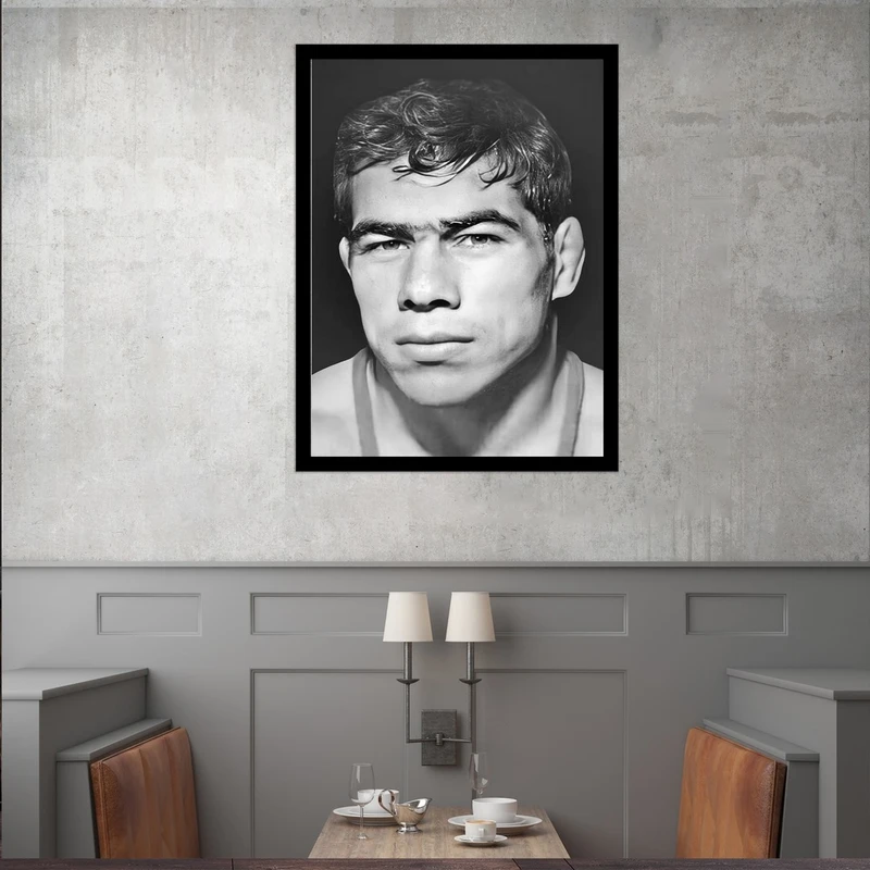 تابلو بکلیت طرح مشاهیر ایران غلامرضا تختی مدل قاب شاسی B-S9803