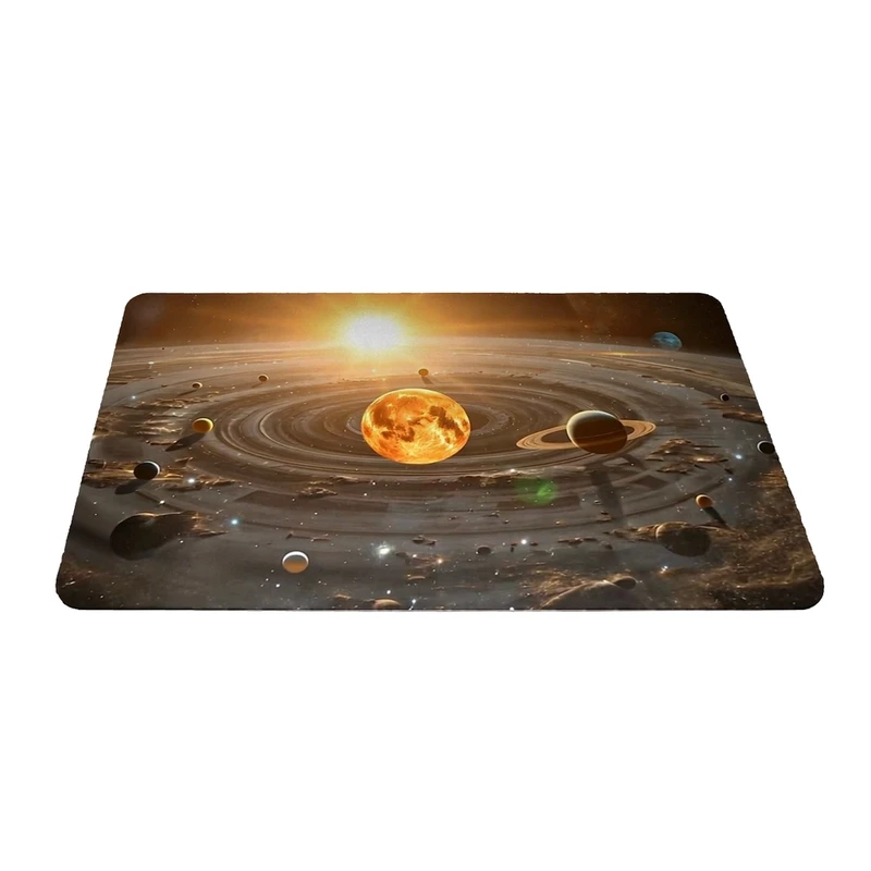 ماوس پد مدل منظومه شمسی سایز 24x37 سانتی متر