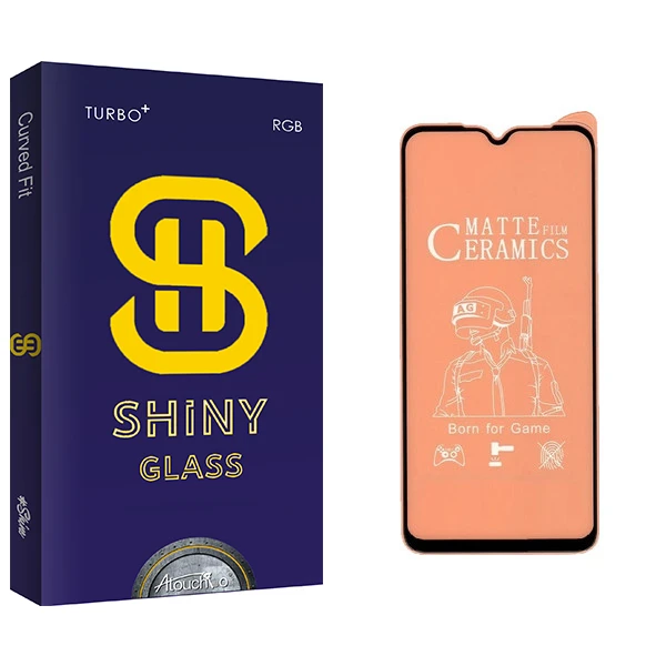 محافظ صفحه نمایش سرامیکی آتوچبو مدل Shiny Glass مناسب برای گوشی موبایل شیائومی Redmi Note 8 Pro