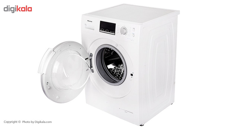 ماشین لباسشویی هایسنس مدل WFH8012D ظرفیت 8 کیلوگرم