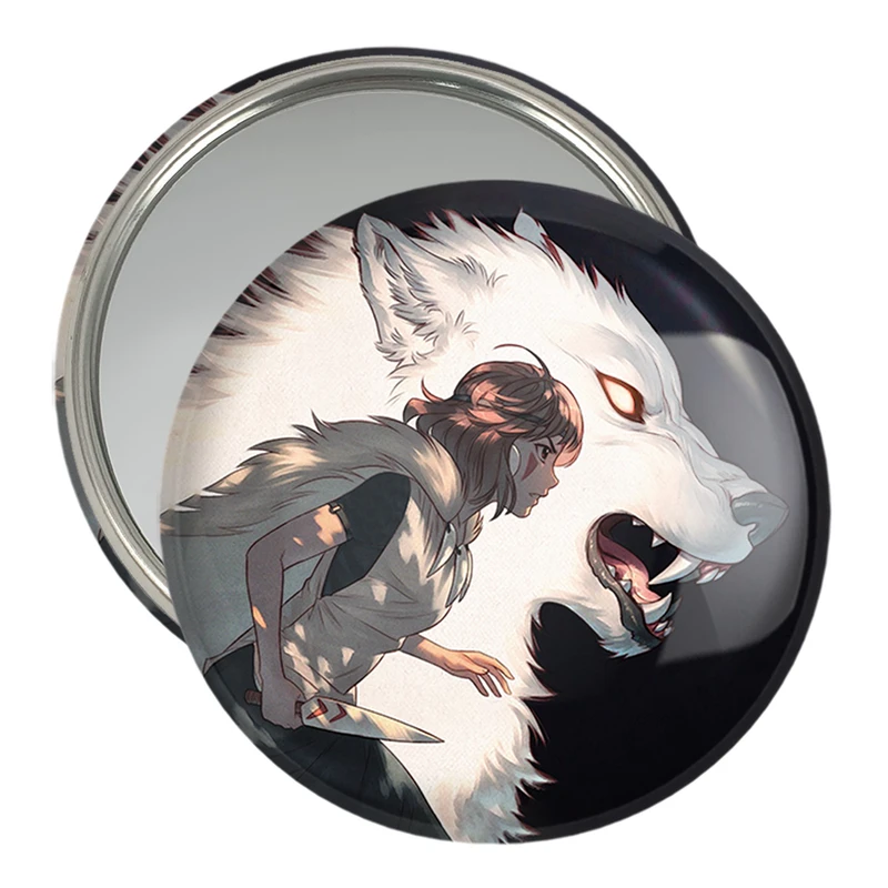 آینه جیبی خندالو مدل سان انیمه پرنسس مونونوکه کد 34118